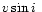 $v \sin i\ $