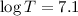 ${\rm log}\,T = 7.1$