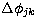 $\Delta\phi_{jk}$