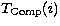 $T_{\rm Comp}(i)$