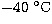 $-40~^{\circ}{\rm C}$