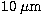 $\rm 10\;\mu m$