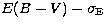 $E(B-V) -
\rm \sigma_{E}$