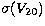 $\sigma (V_{20})$
