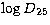 $\log D_{25}$