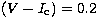 $(V-I\rm _c)=0.2$