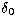 $\delta_0$