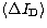 $\langle \Delta I_{\rm
D}\rangle$