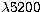 $\lambda 5200$