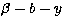 $\beta - b-y$