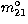 ${m_{21}^{\circ}}$