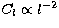 $C_l \propto l^{-2}$