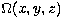 $\Omega(x,y,z)$