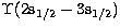 $\sl \Upsilon({\rm 2s_{1/2} - 3s_{1/2}})$