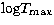 ${\rm log}T_{\rm max}$