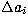 $\Delta a_i$