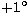 $+1^\circ$