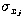 $\sigma_{x_j}$