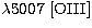 $ \lambda5007~\rm [OIII] $