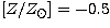 $\mbox{$[Z/Z_{\odot}]$}=-0.5$