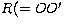 $R (=OO^\prime$