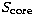$S_{\rm core}$