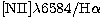 $\rm [NII] \lambda 6584 / H\alpha$