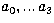 $a_0,...\, a_3$