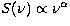 $S(\nu) \propto
\nu^{\alpha}$