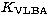 $K_{\rm VLBA}$