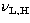 $\nu_{\rm L,H}$