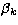 $\beta_k$