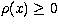 $\rho (x)\geq 0$
