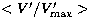 $<V^{\prime }/V_{\rm max}^{\prime }\gt$