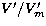 $V^{\prime }/V_m^{\prime }$