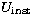 $U_\mathrm{inst}$