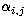 $\alpha_{i,j}$