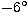 $-6\hbox{$^\circ$}$