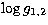 $\log g_{1,2}$
