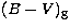 $(B-V)_{\rm g}$