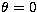 $\theta=0$