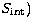 ${ S}_{\rm int})$