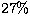 $27\%$