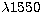 $\lambda 1550$