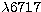 $\lambda 6717$