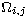 $\Omega_{i,j}$