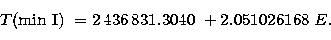 \begin{displaymath}
T({\rm min~I})~= 2\,436\,831.3040~+ 2.051026168~E .\end{displaymath}