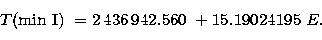 \begin{displaymath}
T({\rm min~I})~= 2\,436\,942.560~+ 15.19024195~E .\end{displaymath}