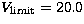 $V_{\rm limit} = 20.0$