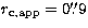 $r_{\rm c,app} = 0\hbox{$.\!\!^{\prime\prime}$}9$